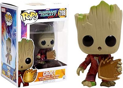 Funko Pop Marvel 208 Guardian of the Galaxy Vol 2 12773 Groot with Shield