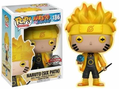 Funko Pop Animation 186 Naruto Shippuden 12999 Naruto Sixth Path GITD