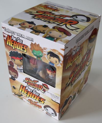 Funko Pint Size Heroes Street Fighter - 24 Blinded Bag Complete Box