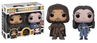 Funko Pop 2-Pack Movies The Lord of the Rings 13558 Aragon & Arwen SDCC2017