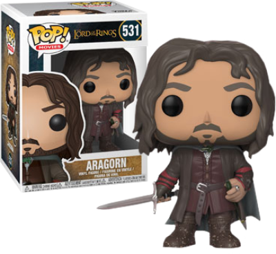Funko Pop Movies 531 The Lord of the Ring LOTR 13565 Aragorn