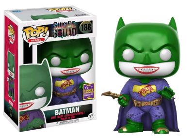 Funko Pop Heroes 188 Suicide Squad 14487 Joker Batman SDCC2017