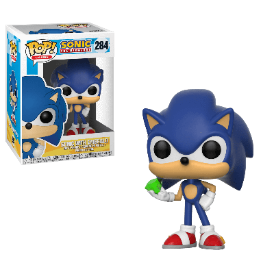 Funko Pop Games 284 Sonic The Hedgehog 20147 Sonic With Emerald