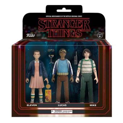 Funko Action Figures Stranger Things 20833 3-Pack Eleven Lucas Mike
