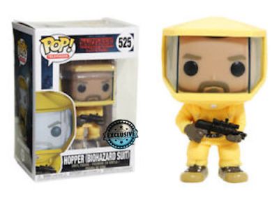 Funko Pop Televisions 525 Stranger Things 20985 Hopper Biohazard Suit Exclusive