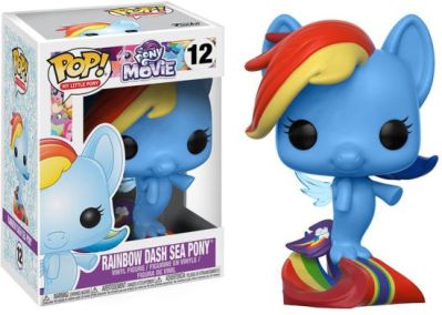 Funko Pop My Little Pony 12 Movie 21641 Rainbow Dash Sea Pony