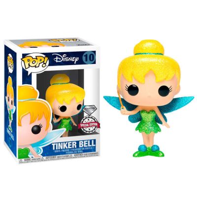 Funko Pop Disney 10 Series 1 Peter Pan 21921 Tinker Bell Diamond Collection