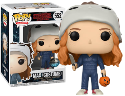 Funko Pop Televisions 552 Stranger Things 23424 Max Costume Exclusive