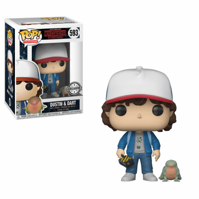 Funko Pop Televisions 593 Stranger Things 24363 Dustin & Dart Exclusive
