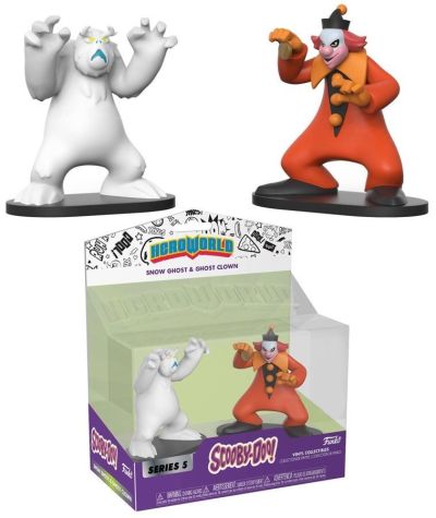 Funko HeroWorld 24945 Scooby-Doo! 2-Pack Snow Ghost & Ghost Clown