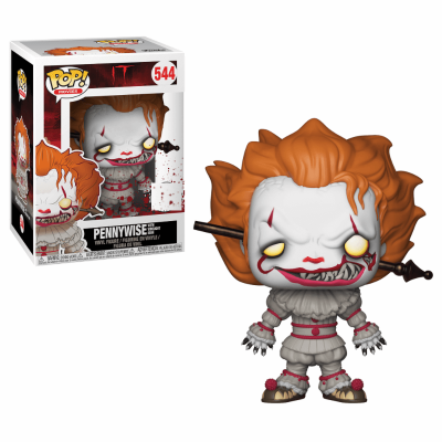 Funko Pop Movies 544 IT 29528 Pennywise w/ wrought iron Exclusive