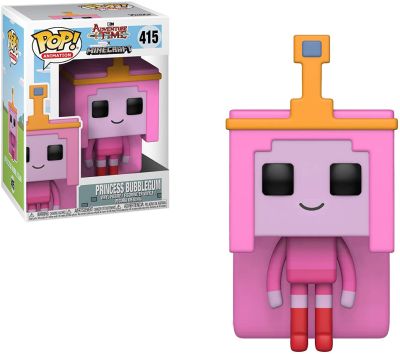 Funko Pop Television 415 Adventure Time X Minecraft 32253 Princess Bubblegum