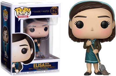 Funko Pop Movies 626 The Shape of Water 32483 Elisa with Broom