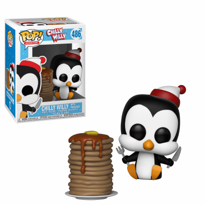 Funko Pop Animation 486 Chilly Willy 32887 with Pancakes SCATOLA ROVINATA
