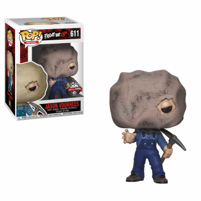 Funko Pop Movies 611 Friday the 13th 33600 Jason w/Bag Mask Special Edition