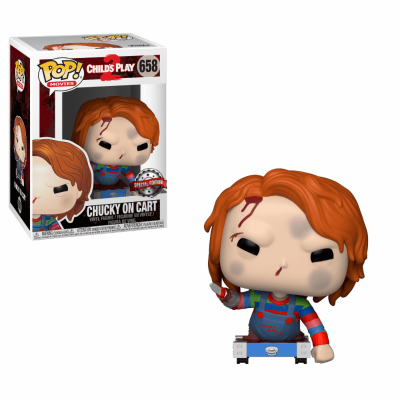 Funko Pop Movies 658 Child's Play 2 35039 Chucky On Cart Special Edition