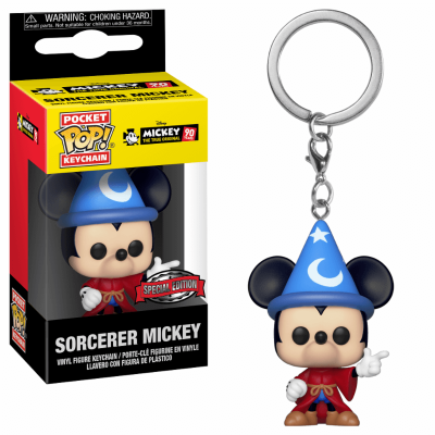 Funko Pocket Pop Keychain Disney Mickey 35385 Sorcer Mickey