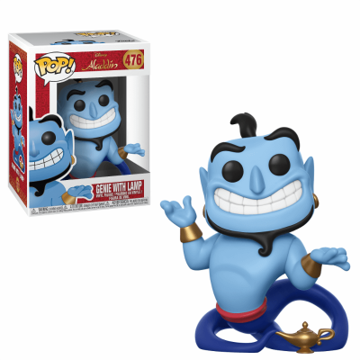 Funko Pop Disney 476 Aladdin 35757 Genie with Lamp SCATOLA ROVINATA