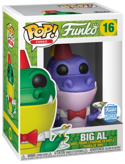 Funko Pop Funko 16 Spastick Plastick 38519 Big Al Purple