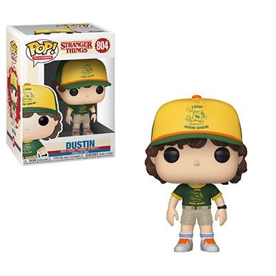 Funko Pop Televisions 804 Stranger Things 38532 Dustin At Camp