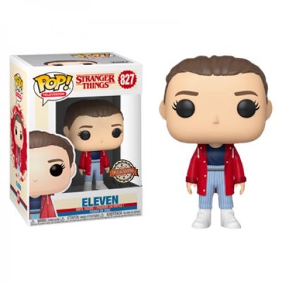 Funko Pop Televisions 827 Stranger Things 38537 Eleven with Slicker Exclusive