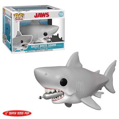 Funko Pop Rides Movies 759 Jaws 38567 Great White Shark With Diving Tank
