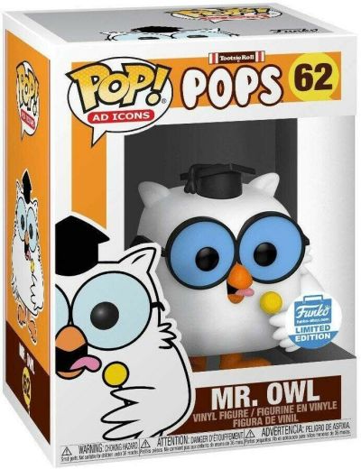 Funko Pop Ad Icons 62 Tootsie Roll Pops 43850 Mr. Owl