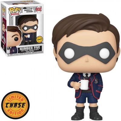 Funko Pop Televisions 932 The Umbrella Academy 44514 Number Five Chase