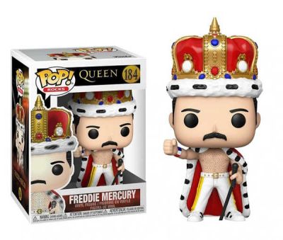 Funko Pop Rocks 184 Queen 50149 Freddie Mercury King