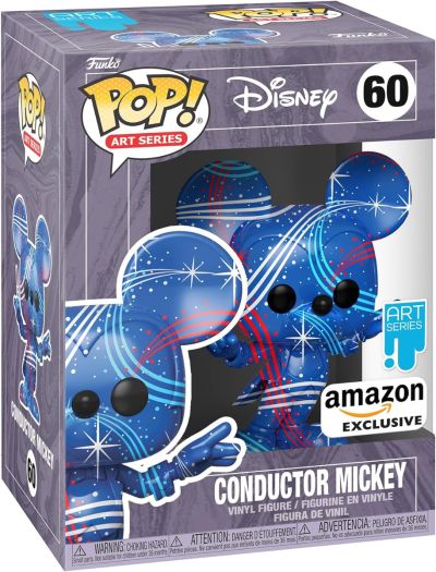 Funko Pop Art Series 60 Disney 55681 Conductor Mickey + Protector