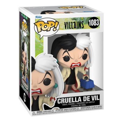 Funko Pop Disney 1083 Villains 57349 Cruella De Vil
