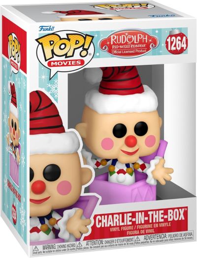 Funko Pop Movies 1264 Rudolph 64341 Charlie in the Box