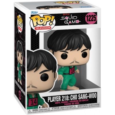 Funko Pop Television 1225 Squid Game 64798 Player 218 Cho Sang-Woo