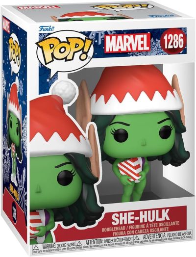 Funko Pop Marvel 1286 Christmas 72189 She-Hulk