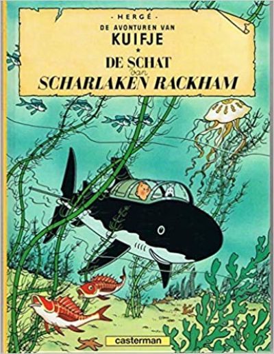 Tintin Albi 70044 De Schat Scharlaken Rackham A5 Cart (NL)