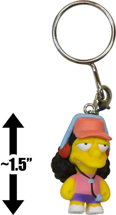 Kidrobot Vinyl Mini Figure - Simpsons Keychain S1 - Otto Mann
