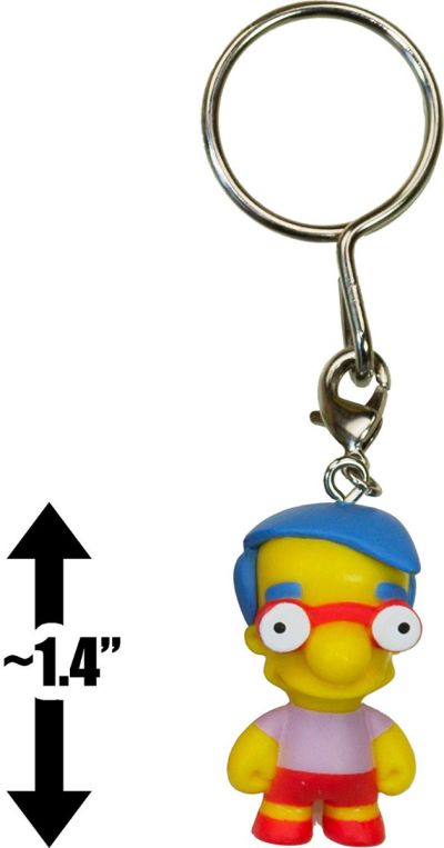 Kidrobot Vinyl Mini Figure - Simpsons Keychain S1 - Milhouse