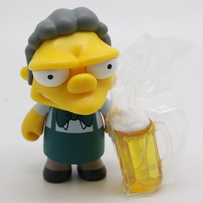 Kidrobot Vinyl Mini Series Figure - The Simpsons Moe's Tavern Moe Szyslak 3/48