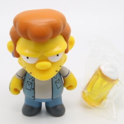 Kidrobot Vinyl Mini Series Figure - The Simpsons Moe's Tavern Snake Jailbird 3/48