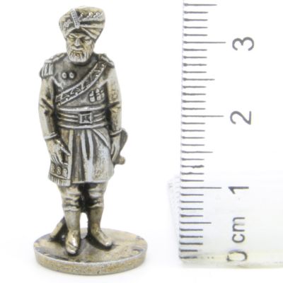 Ferrero Kinder Ü-Ei Soldatini Metallfiguren Britisch-Indien - G41 35mm Messing Eisen