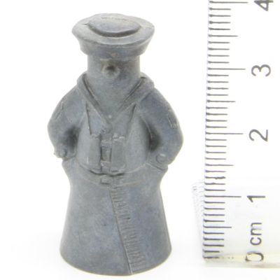 Ferrero Kinder Ü-Ei Soldatini Metallfiguren Fingerhut Miniaturen - Militar Seemann Eisen