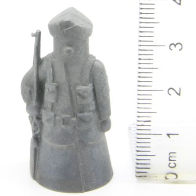 Ferrero Kinder Ü-Ei Soldatini Metallfiguren Fingerhut Miniaturen - Militar Soldat Eisen