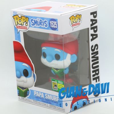 Funko Pop Televisions 1524 The Smurfs 78324 Papa Smurf SDCC24