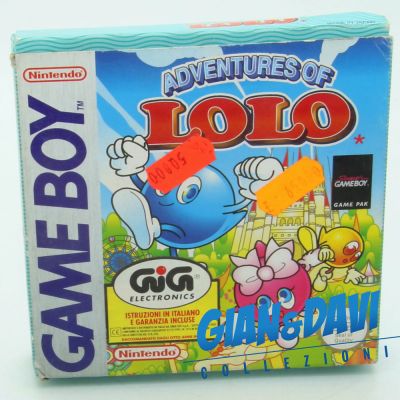 GIG Nintendo Game Boy Adventures of Lolo