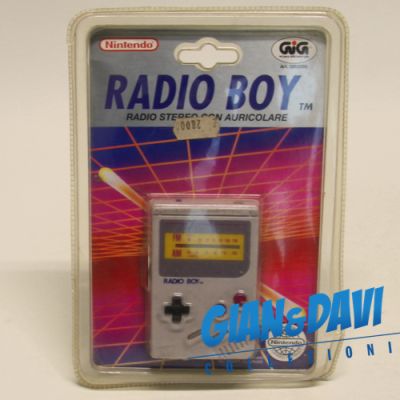 Gig Nintendo Radio Boy Radio stereo con Auricolare in Blister