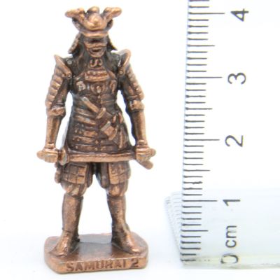Ü-Ei Soldatini Metallfiguren Japanische Samurai um 1600 SAMURAI 2 Kupfer K93n140