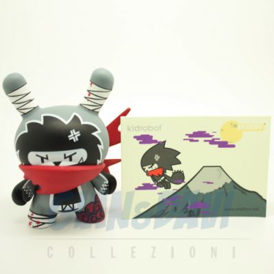 Kidrobot Vinyl Mini Figure - Dunny Series 2012 - Ninja Spiki 1/40