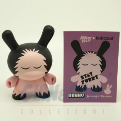 Kidrobot Vinyl Mini Figure - Dunny Series 2013 Side Show - Stay Furry 3/40