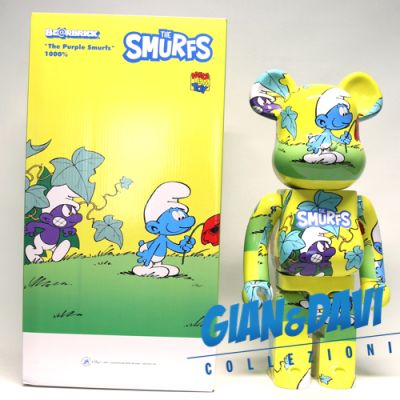 Medicom Toy BE@RBRICK The Smurfs Purple Smurf 1000%