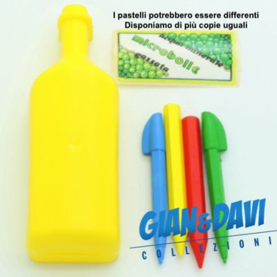 MB-GD-CC Bottiglie Astuccio Pastelli Gi Microbolle